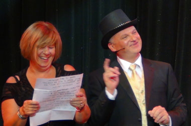 Stage Magician providing great entertainment.  